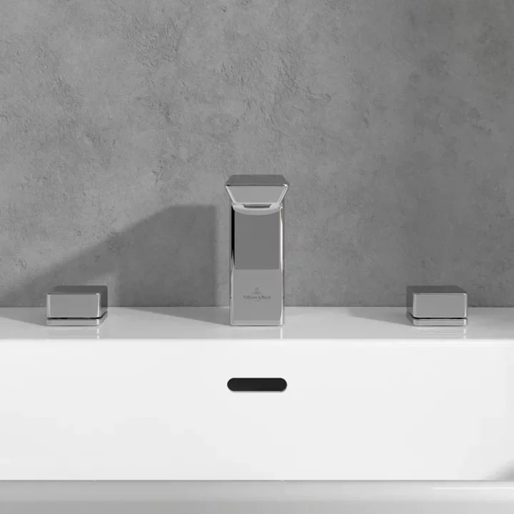 Villeroy & Boch Villeroy And Boch Subway 3.0 Deck Mounted (3TH) Basin Mixer - Chrome 1 Villeroy & Boch Villeroy And Boch Subway 3.0 Deck Mounted (3TH) Basin Mixer - Chrome