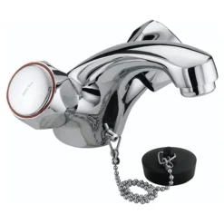 Bristan - Club Mono Basin Mixer (no Waste) - Chrome With Metal Heads