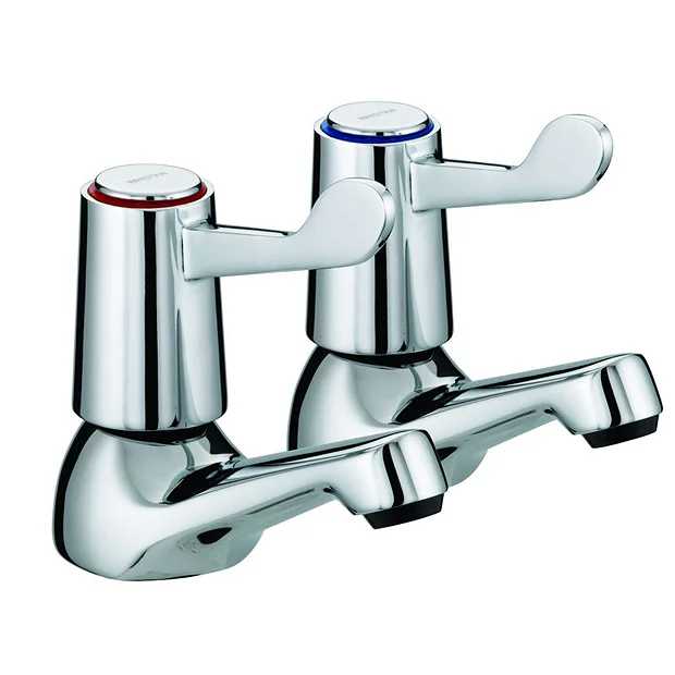 Bristan - Value Lever Bath Taps - Chrome Plated W/ Ceramic Disc Valves 1 Bristan - Value Lever Bath Taps - Chrome Plated W/ Ceramic Disc Valves