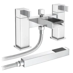 Edge Waterfall Bath Shower Mixer + Shower Kit