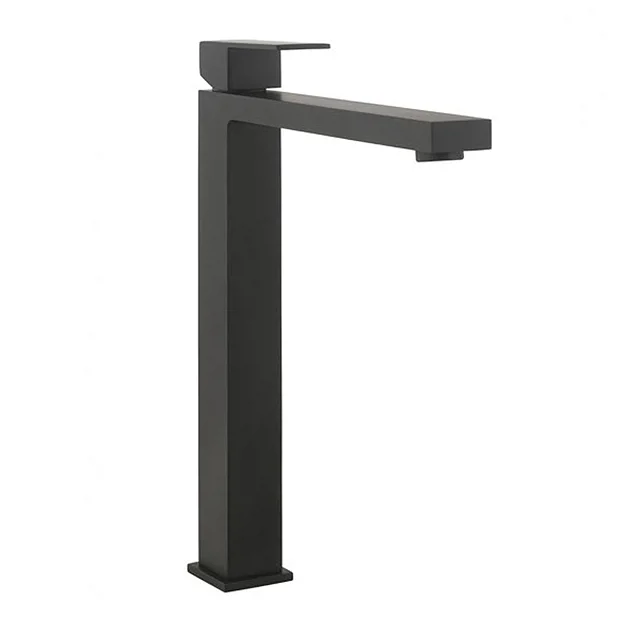 Crosswater Verge Tall Monobloc Basin Mixer Matt Black 1 Crosswater Verge Tall Monobloc Basin Mixer Matt Black