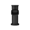 Valencia Matt Black Waterfall Basin Mixer Tap + Waste