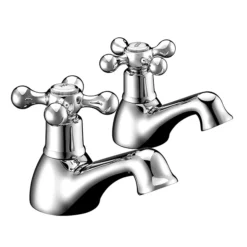 Nuie Viscount Range Basin Taps - Chrome