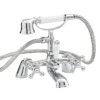 Nuie Viscount Range Bath Shower Mixer With Small Handset - Chrome